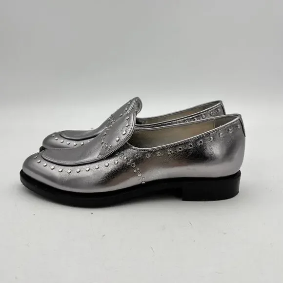 The Office of Angela Scott Miss Cecilia Studded Loafers Women's 36 US 6 - Picture 5 of 13